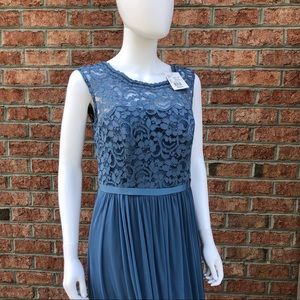 David’s Bridal Size 8 Formal Dress | Mother of the Bride | Bridesmaid | Blue